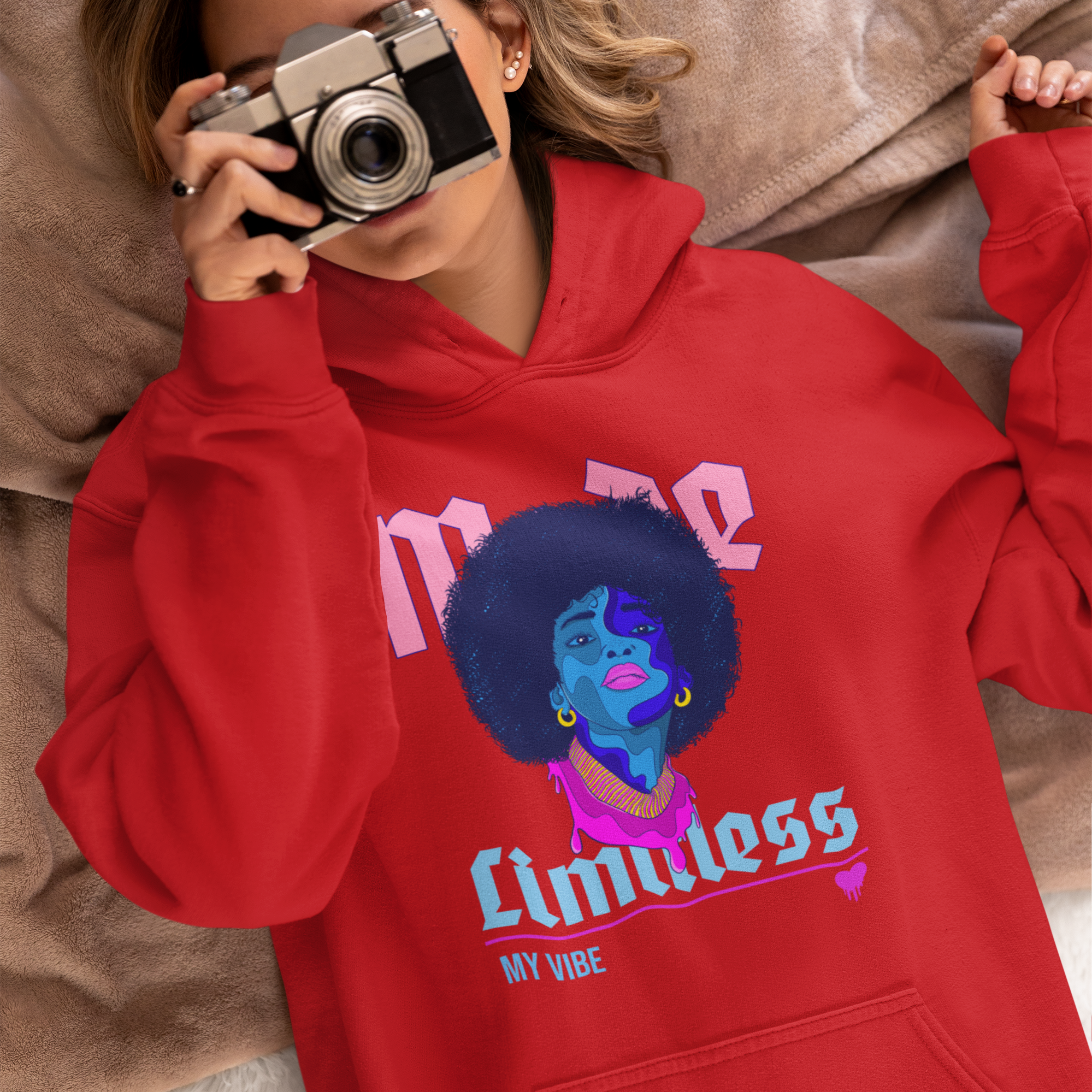 Limitless Mode – Sınır Tanıma Kadın Hoodie