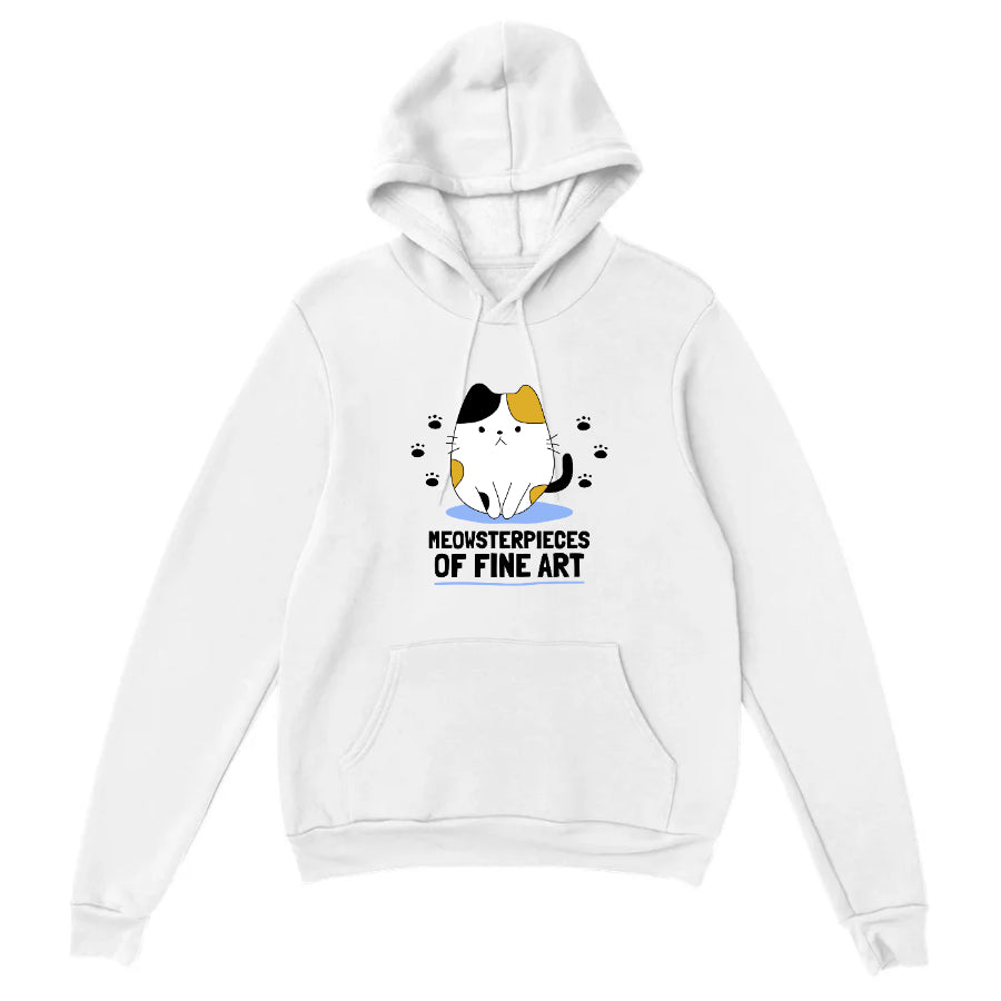 Meowsterpieces Of Fine Art – Sanat Kedileri Çocuk Hoodie