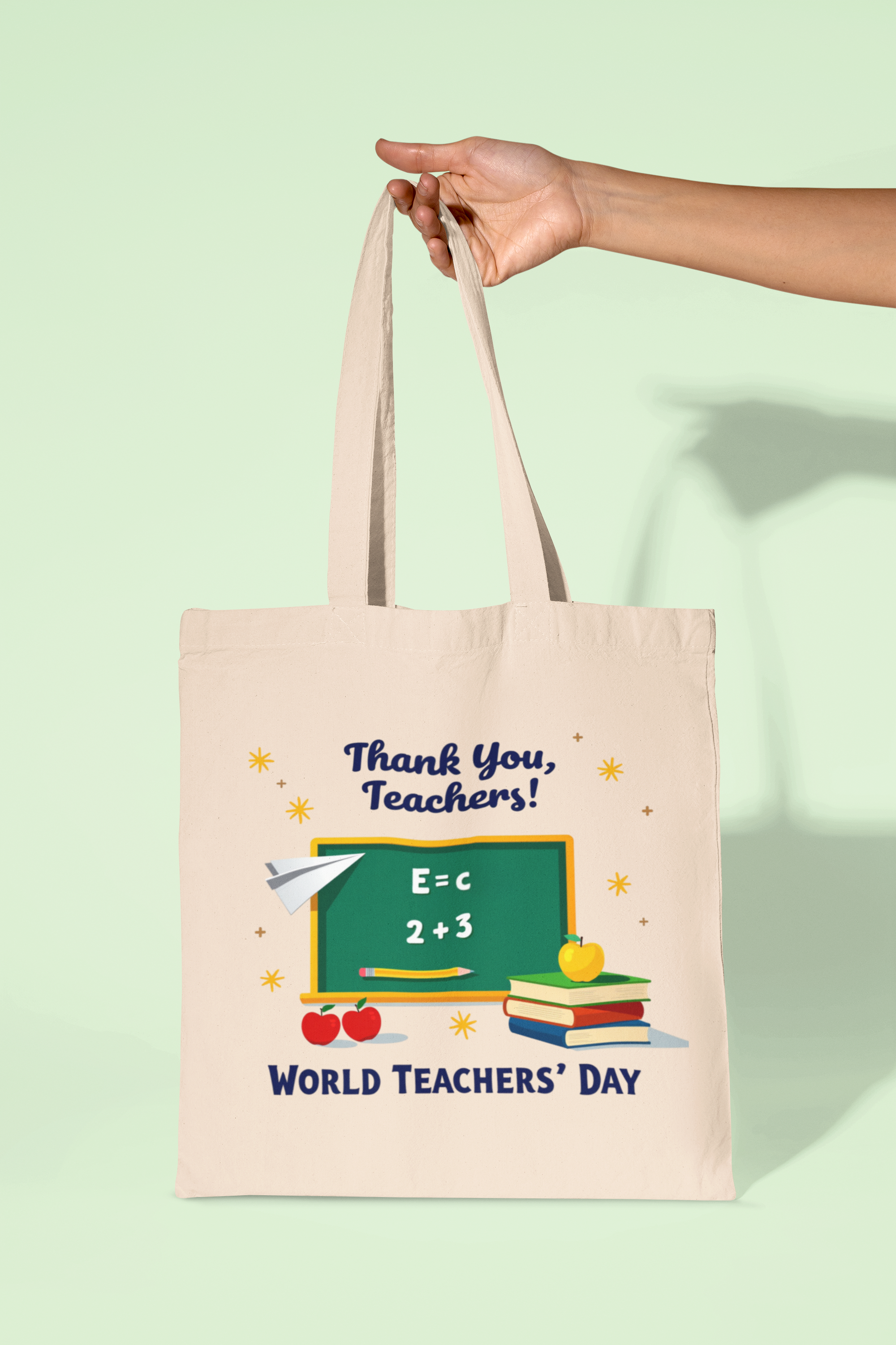 Ham Bez Çanta – Thank You Teachers. Öğretmenlere Özel Şık Tote