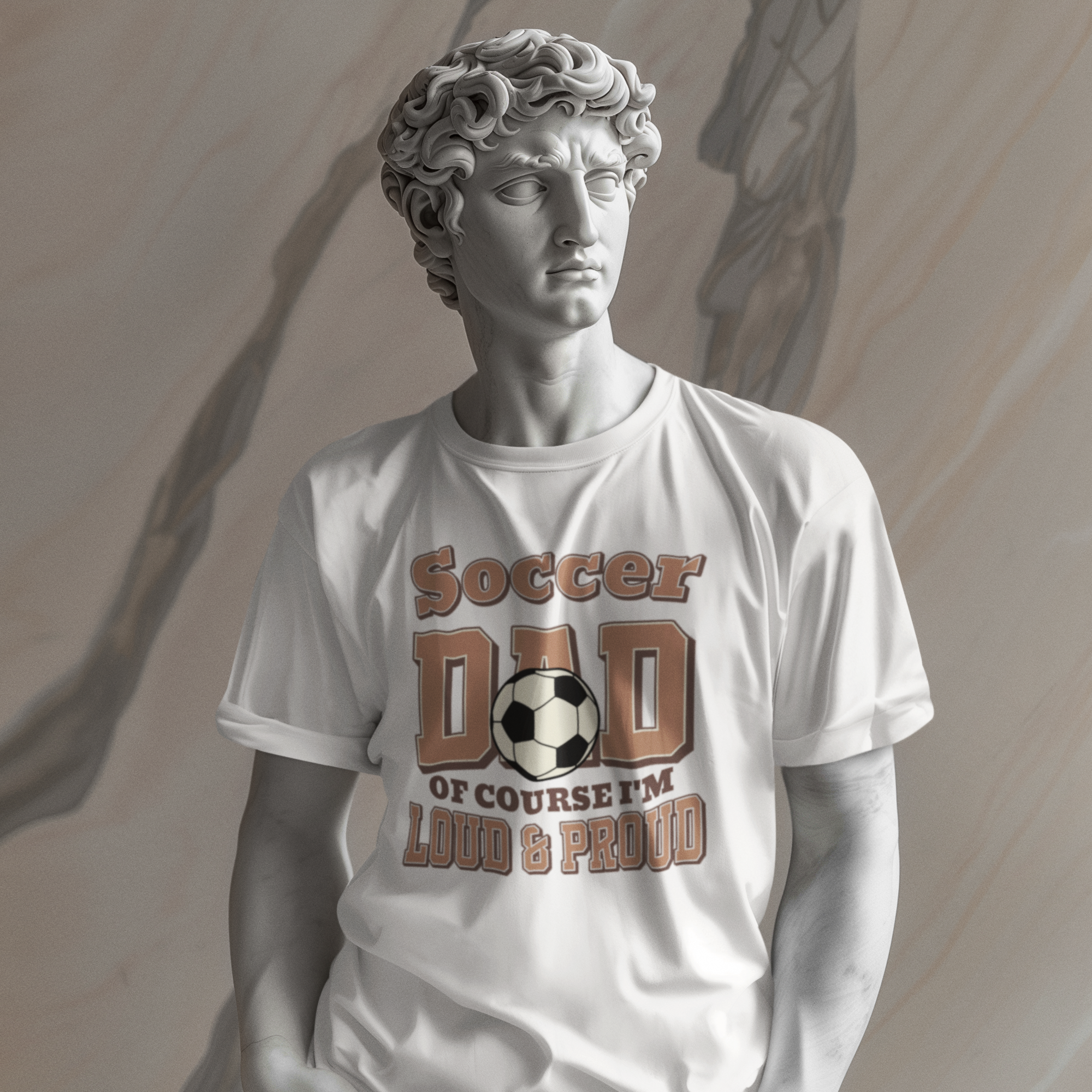 Soccer Dad Oversize Tişört – Rahat, Sportif ve Tarz Sahibi Babalar İçin