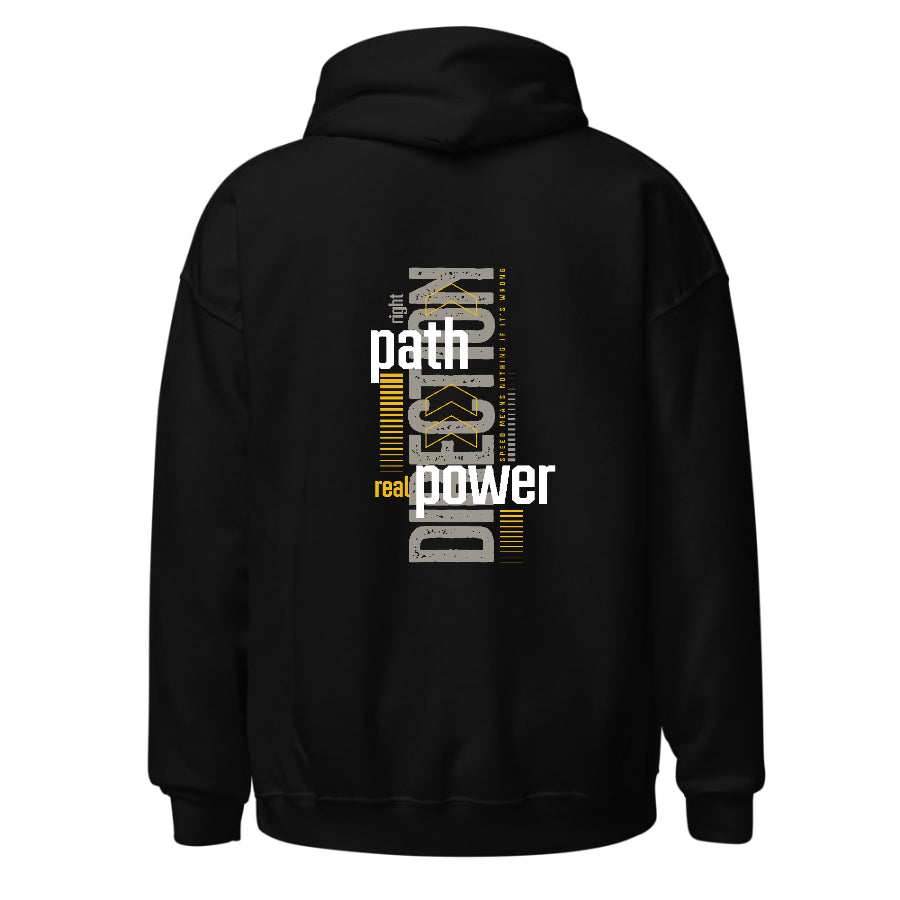 Right Path Real Power – Erkek Oversize Hoodie