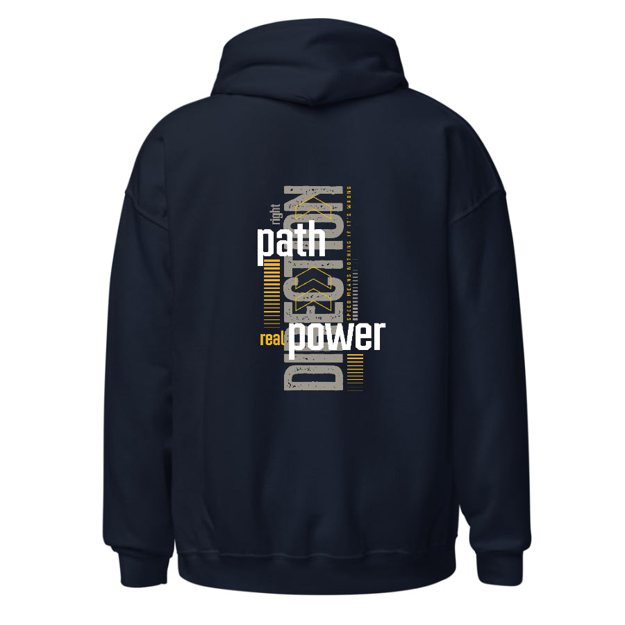 Right Path Real Power – Erkek Oversize Hoodie