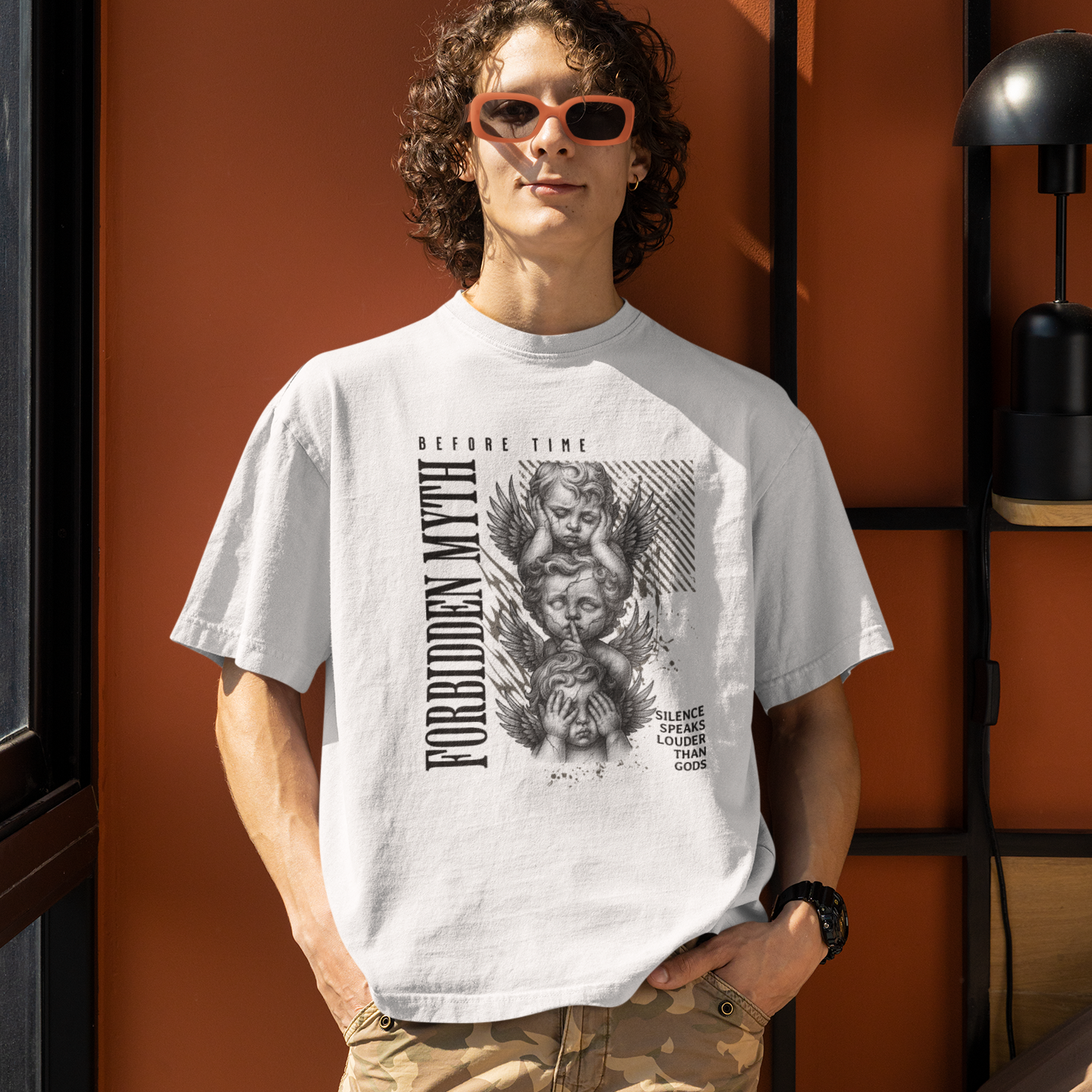 Forbidden Myth – Silence Speaks Louder Than Gods Oversize Tişört